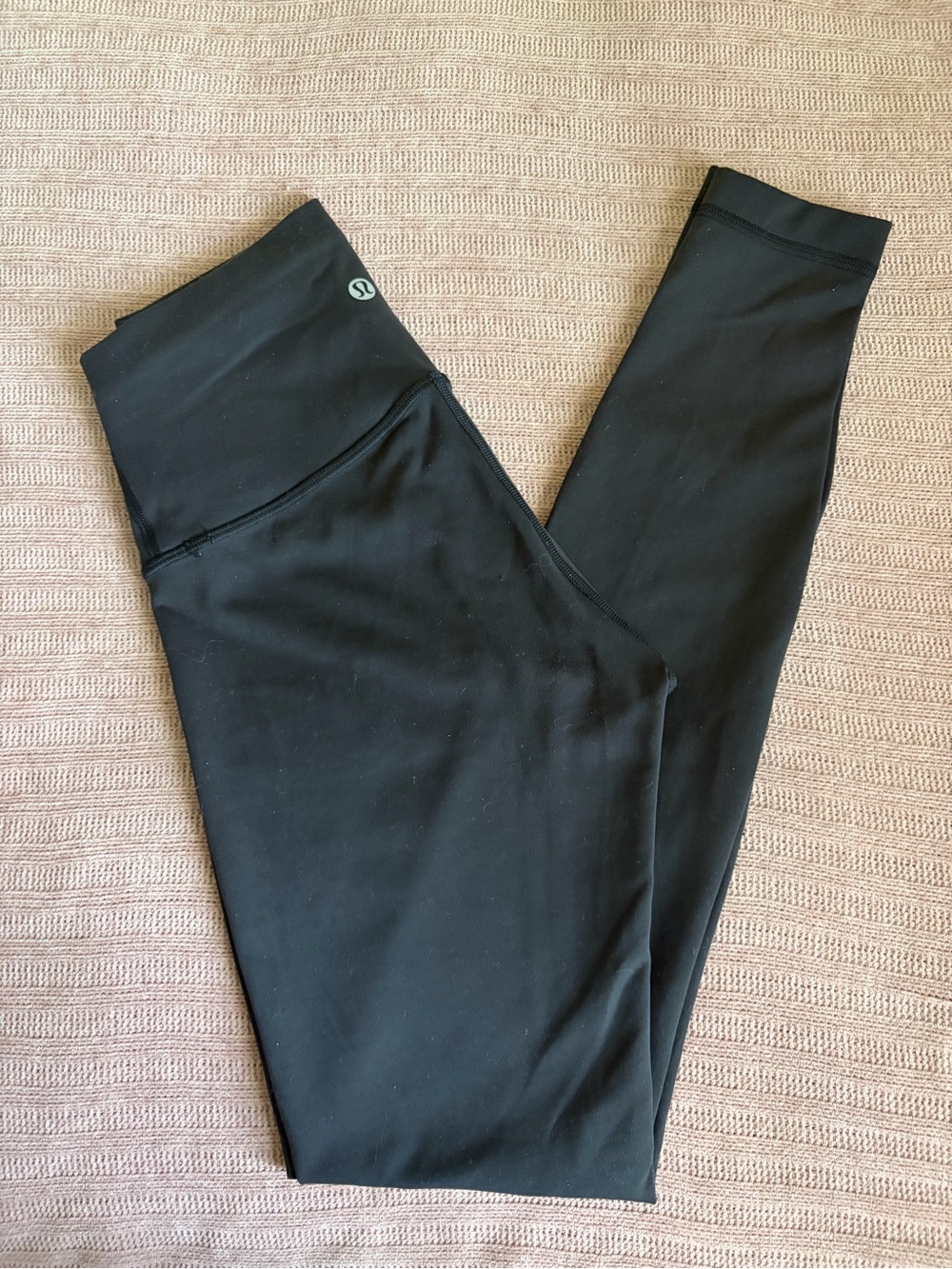 lululemon athletica Black Girls' High-Rise Leggings